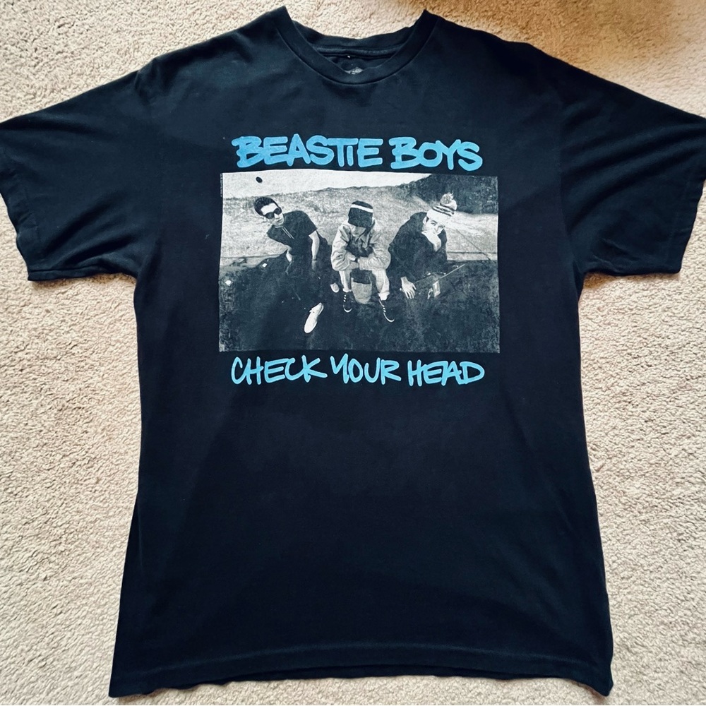 Beastie Boys - ‘Check Your Head' Black Graphic Tee